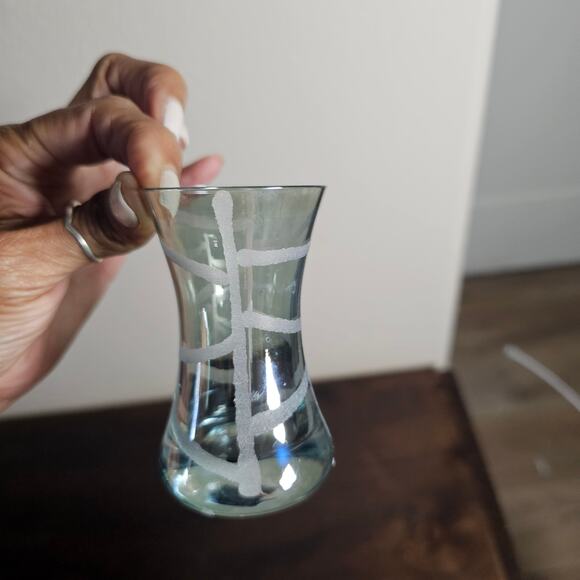 NWOT Vintage Tea Glasses- Set of 6 - Picture 4 of 4